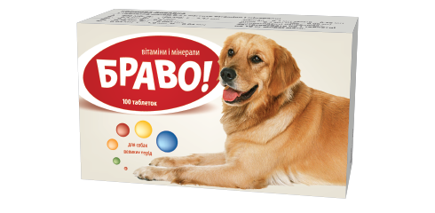 БРАВО ДЛЯ СОБАК ВЕЛИКИХ ПОРІД