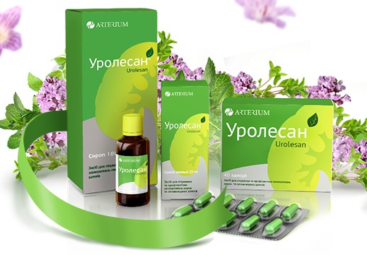 Продуктовый сайт Уролесан