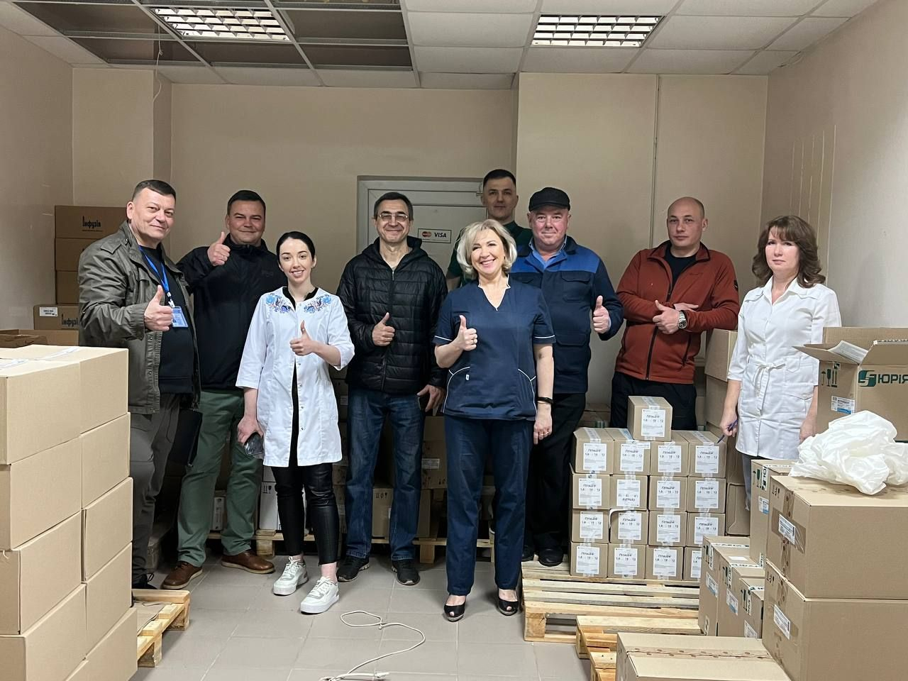 «Артеріум» передав ліки власної торгової марки Київській міській клінічній лікарні №8. 